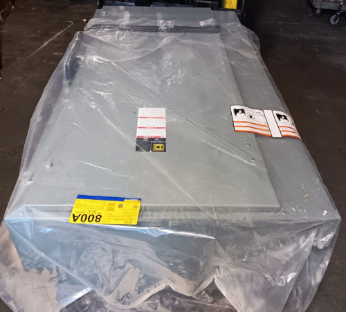 NEW SQUARE D HU367 800 AMP SAFETY DISCONNECT SWITCH 3 POLE NON-FUSED 600V