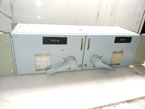 WESTINGHOUSE FDPWT3611R FUSIBLE PANELBOARD SWITCH 30 AMP TWIN 600 VAC