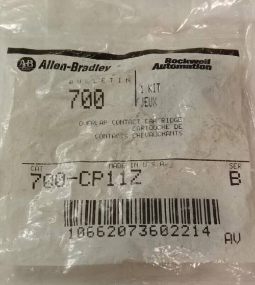 NEW ALLEN BRADLEY OVERLAP CONTACT CARTRIDGE 700-CP11Z