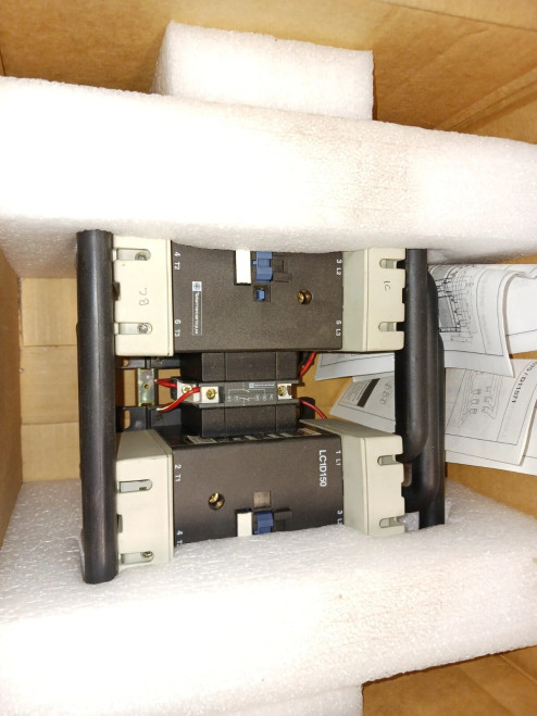 NEW TELEMECANIQUE LC1D150 REVERSING CONTACTOR 100 HP 115 V COIL LC2-D15000FE7