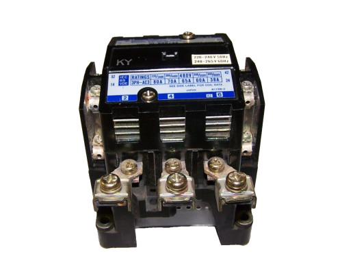 HAWKER SIDDELEY BROOK CONTROL GEAR AC CONTACTOR 100A 110V COIL HI-B50/22