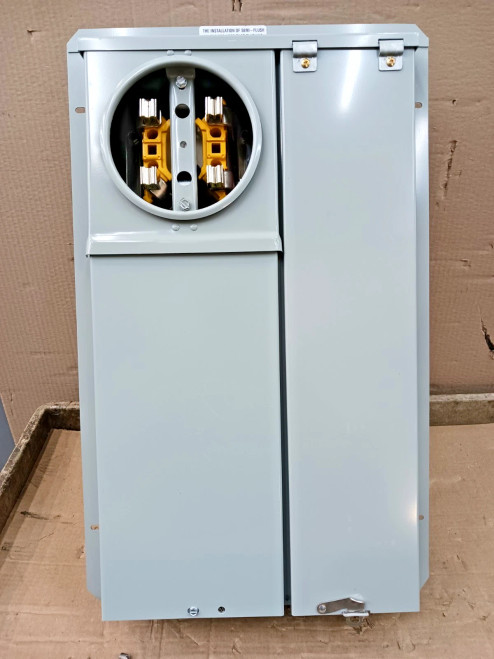 New Eaton / Cooper 200 Amp Combination Meter & Main 1Ø/3W 3R U2M2R-F W/ Breaker