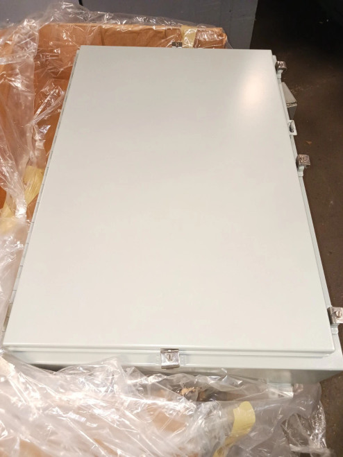 NEW HAMMOND STEEL WALL MOUNT ENCLOSURE 36" X24" X 6" NEMA 4 CAT# 1418N4L6
