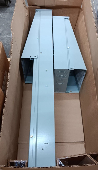 NEW EATON CHU1N2GB 125 AMP BACK-TO-BACK PEDESTAL POWER OUTLET PANEL UNMETERED