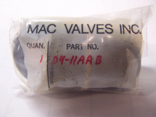 NEW MAC VALVES INC 120/60 SOLENOID COIL D4-11AAB