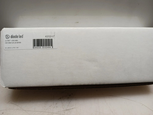 NEW DIODE LED LO-PRO J-BOX MINI FOR 100W VLM LED DRIVER DI-JBOX-LPM-100