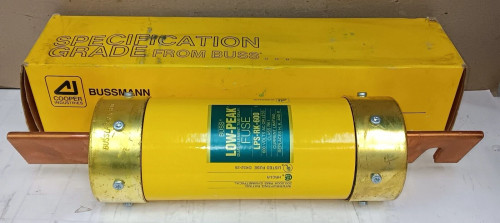 NEW COOPER BUSSMAN 600 AMP FUSE CLASS RK1 600 VAC LPS-RK-600