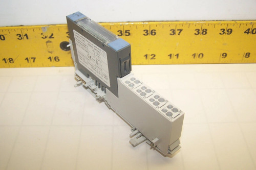 TURCK ANALOG INPUT MODULE W/ TERMINAL BASE BL20-2AI-I(0/4...20MA)