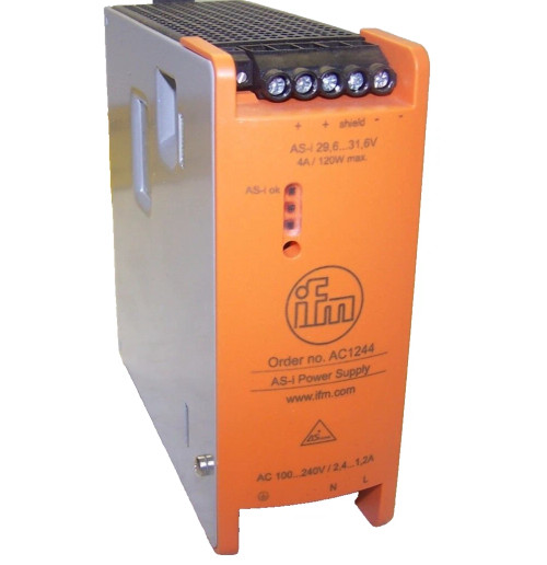 IFM POWER SUPPLY AS-I29, 6...31,6V 4A 120W AC1244
