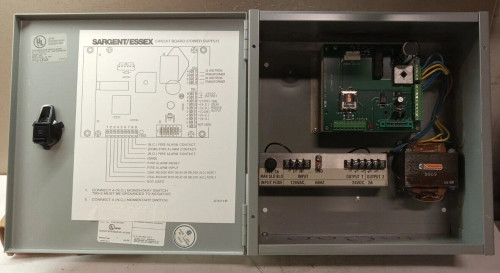NEW SARGENT ESSEX MODEL 3530 CIRCUIT BOARD POWER SUPPLY 120 VAC IN 24 VDC OUT