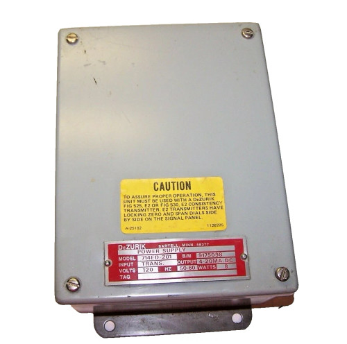 DeZURIK Power Supply 120 VAC 50/60Hz 8 Watt 714ED-201