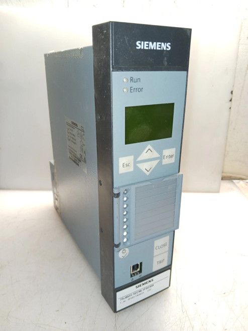 SIEMENS 7SJ8031-1EC96-1FB2/BB OVERCURRENT PROTECTION "MISING WIRING TERMINALS"