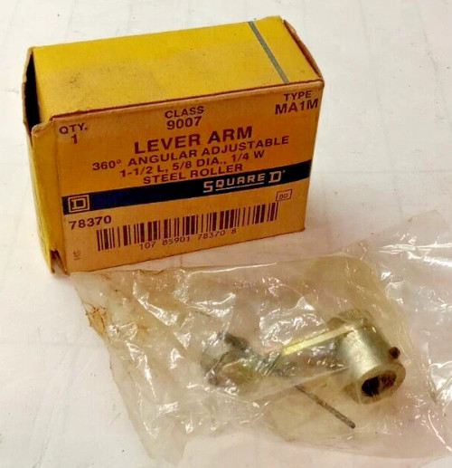 NEW SQUARE D 360º ANGULAR ADJUSTABLE STEEL ROLLER LEVER ARM 9007MA1M