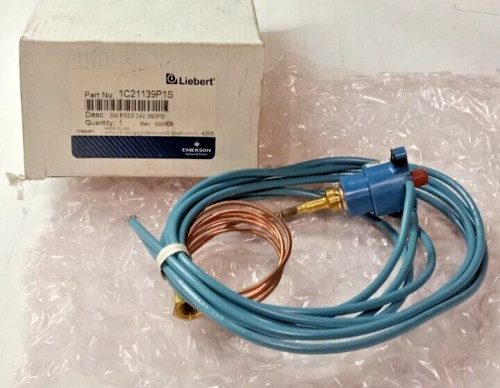 NEW LIEBERT JOHNSON CONTROLS PRESSURE SWITCH 360 PSI 24V 1C21139P1S / P100DA-79