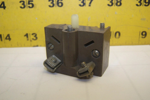 SQUARE D BROWN STANDARD CONTACT BLOCK NORMALLY OPEN 600 VAC 9001KA2 SERIES B