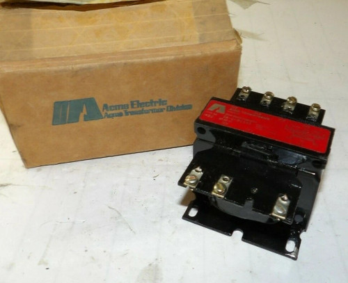 NEW ACME 50 VA MACHINE TOOL CONTROL TANSFORMER 120/240 V - 24 V TA-1-81141