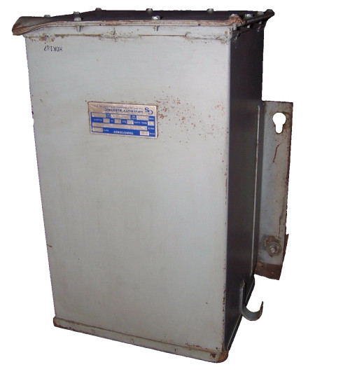 NEW GE HEVI-DUTY 5 KVA SINGLE PHASE TRANSFORMER 230/460 HV 115 LV HZ12-5000