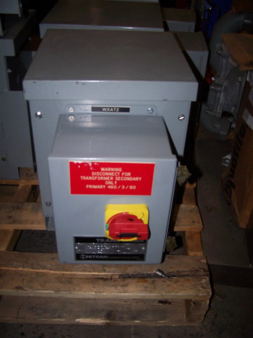 HITRAN 3 KVA TRANSFORMER DISCONNECT 3 PHASE 460 HV 70 LV MODEL AH1057-00