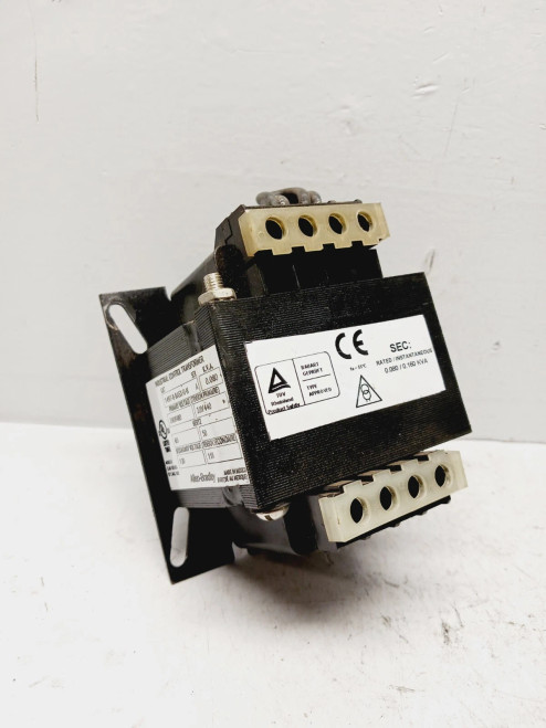 ALLEN BRADLEY 1497-B-BASX-0-N .080KVA INDUSTRIAL CONTROL TRANSFORMER P: 480V