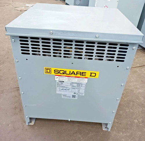 Square D 45 Kva 3 Phase Transformer 480 ▲HV 208Y/120 LV EXN45T3H