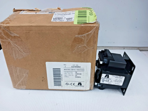 NEW ACME ELECTRIC 75 VA INDUSTRIAL CONTROL TRANSFORMER CE75N002