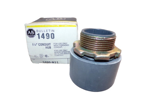 NEW ALLEN BRADLEY 1-1/4" CONDUIT HUB 1490-N11
