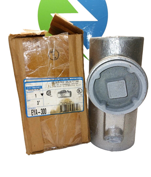 NEW OZ-GENDNEY 3" EXPLOSION PROOF SEALING FITTING EYA300
