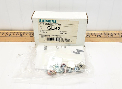 NEW SIEMENS I-T-E GROUND LUG KIT 30-60 AMP 600 VAC GLK2