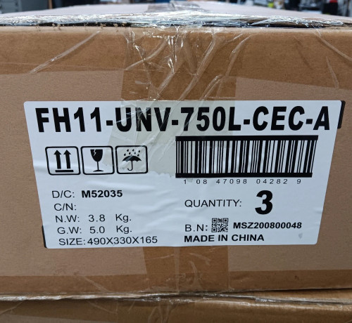 Box OF 3) New Fulham FH11-UNV-750L-CEC-A Emergency Ballast w/ DOUBLE CONDUIT LED