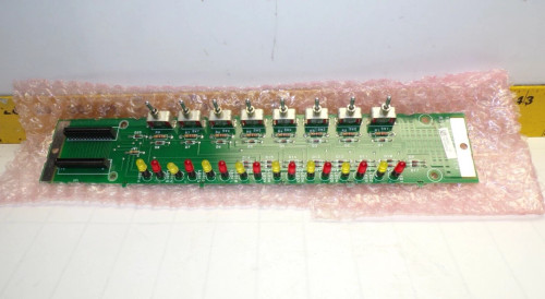 NEW SIMPLEX FIRE ALARM LED / 8 SWITCH CIRCUIT BOARD 0562805 / 562-805 REV C
