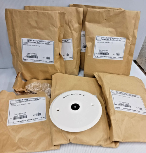 Lot of 7 New Siemens ILED-HC Intel Remote Lamp Fire Alarm