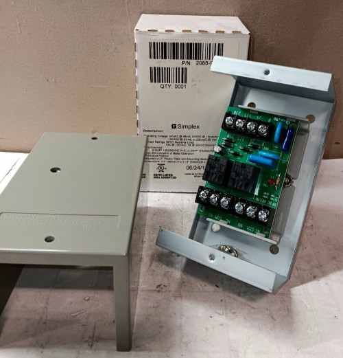 NEW SIMPLEX 2088-9010 MULTI VOLTAGE RELAY 24V AC/DC 120 VAC 10A SPDT