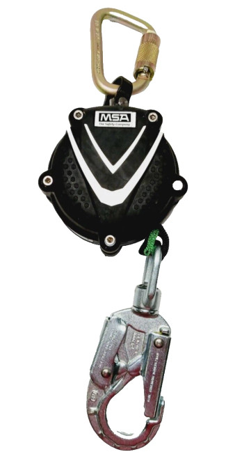 NEW MSA SELF-RETRACTING LIFELINE 310 LB WEIGHT CAPACITY 64013-00E