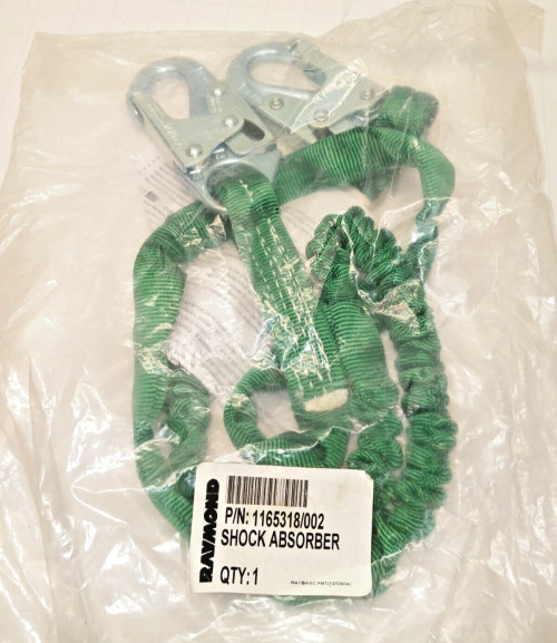 NEW BUCKYARD 6' SHOCK ABSORBER LANYARD 2 SNAPS 350LBS MAX 1165318/002