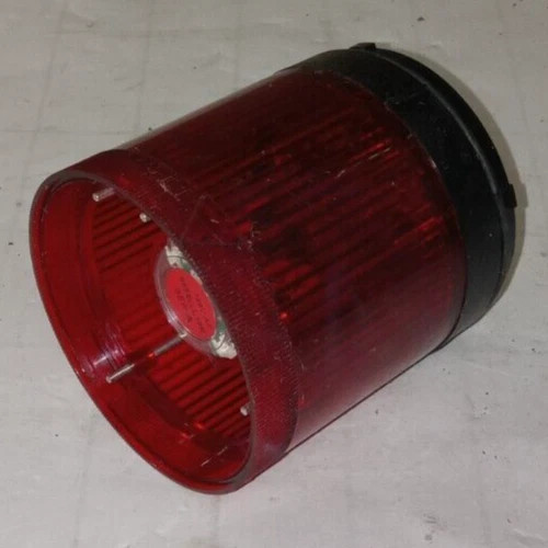 ALLEN BRADLEY FLASHING RED STACK LIGHT 120 VAC 7 WATT 20 mA 855T-B10GL3