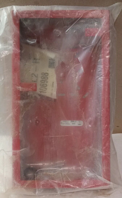 NEW WHEELOCK RED FIRE ALARM BACK BOX SURFACE MOUNT SBL2-R 106988