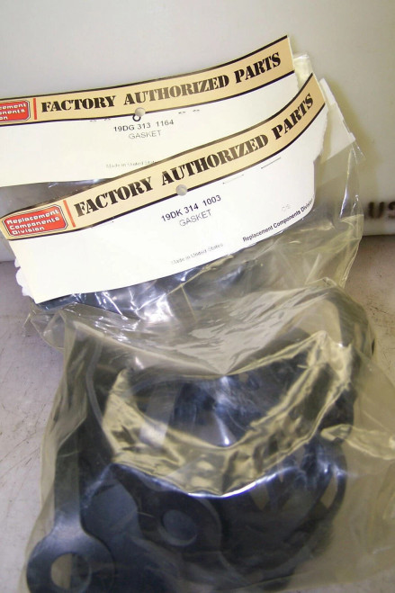 NEW SEALED UNITED TECHNOLOGIES CARRIER 19DK 314 1003 GASKET KIT & 19DK 313 1164