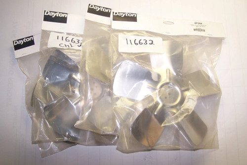 4) NEW DAYTON HUBLESS PROPELLER 10" DIAMETER 30 DEG PITCH 2PYR5 LOT OF 4
