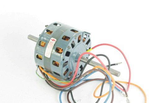 NEW FASCO 1/8 HP DOUBLE SHAFT 3 SPD HVAC MOTOR 1050 RPM 230V NEMA 42 FRAME D1013