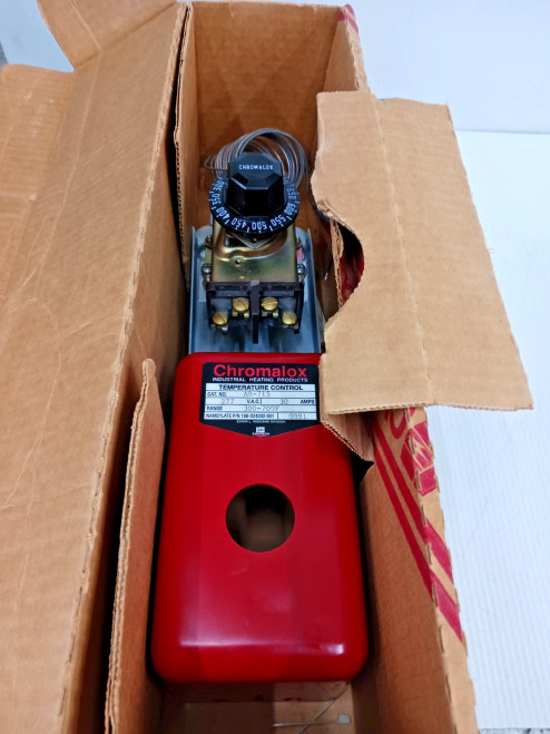NOS Chromalox AR-715 Temperature Control 300-700°F 7FT Capillary 227 Vac