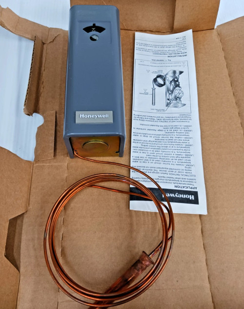 New Honeywell L4008B1013 AquaStat Temperature Control 5-30F