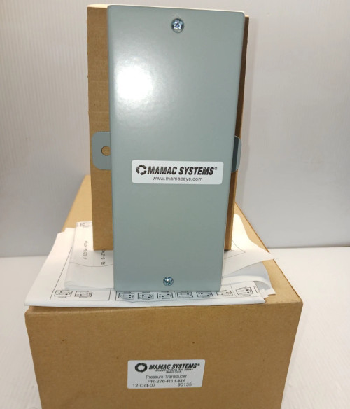 New Mamac Systems PR-276-R11-MA Low Pressure Transducer