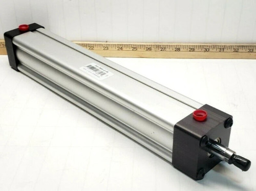 New Mead Fluid Dynamic Pneumatic Cylinder 1-1/2" BORE X 12" STROKE DM2-200X12-FB