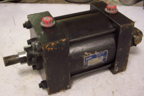 NEW MILLER FLUID PNEUMATIC CYLINDER 4" BORE 2-1/2" STROKE 1/2" NPT