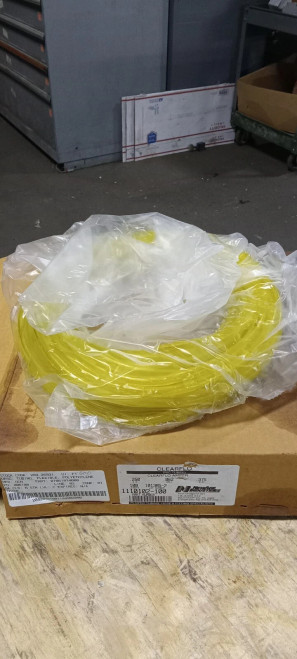 NEWAGE INDUSTRIES CLEARFLO 1110102-100 100' AMBER PVC FLEX TUBE .250 ID .375 OD