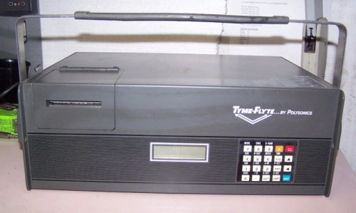 POLYSONICS TYME-FLYTE ULTRASONIC FLOWMETER TF-P1 110V