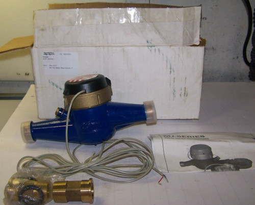 NEW SEAMETRICS 25MM BRONZE FLOW METER MJR-100-10G