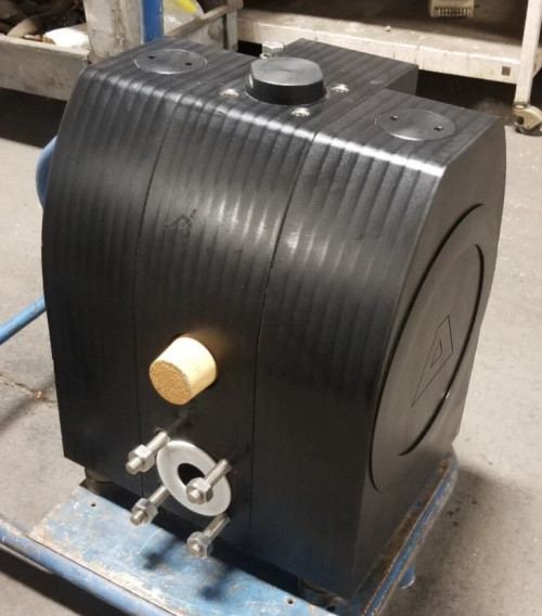 WILDEN 1-1/2" ALMETEC E-SRERIES AIR OPERATED DOUBLE DIAPHRAGM PUMP E40TT-W-F4