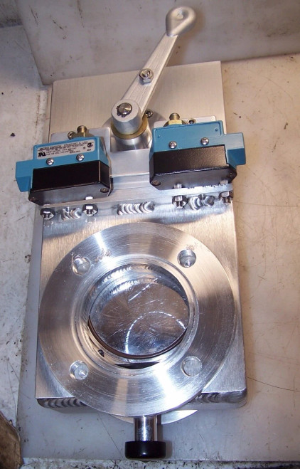 NEW VACUUM RESEARCH 2" ALUMINUM GATE VALVE LPWA2ASAN120VR2KF16MLSS