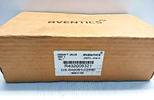 Aventics Size 4 Directional Valve 4-Way 120 VAC R432006321